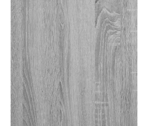 Tv Skapītis Pelēka Koka 80X34,5X40 Cm Inženierijas Koks Metāls Vidaxl