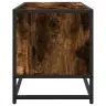 Tv Skapītis, Ozola, 80X34,5X40 Cm, Inženierijas Koks, Metāls Vidaxl