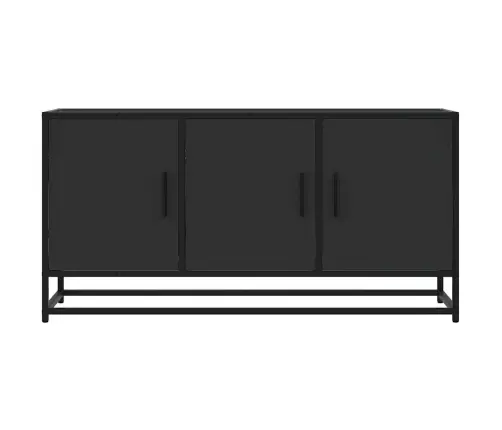 Tv Skapītis, Melns, 100X35X50 Cm, Inženierijas Koks Metāls Vidaxl Tv Skapītis, Melns, 100X35X50 Cm, Inženierijas Koks Metāls Vidaxl