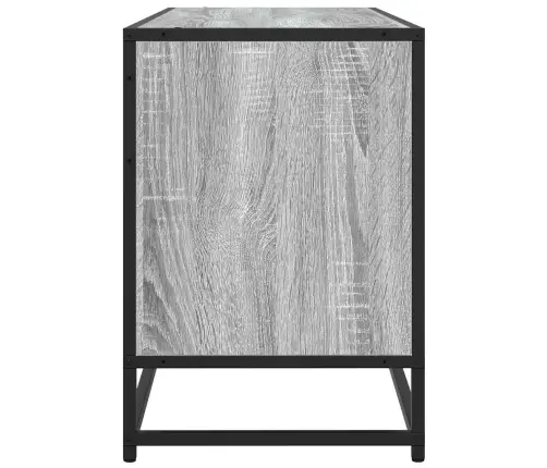 Telerikapp, Hall Sonoma Tamm, 100X35X50 cm Tehispuit