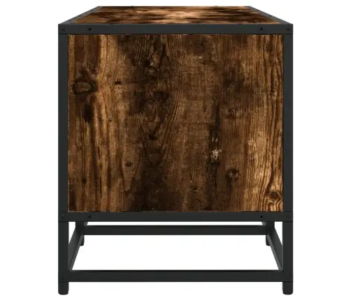 Televizoriaus Spintelė, Dūminė, 100X35X41cm Mediena Ir Metalas