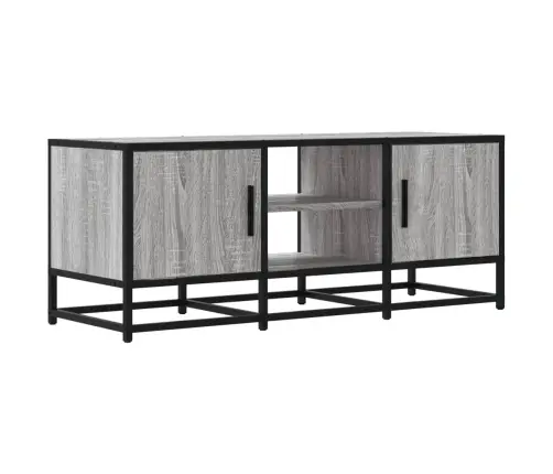Tv Skapītis, Pelēks, 100X35X41 Cm, Inženierijas Koks, Metāls Vidaxl Tv Skapītis, Pelēks, 100X35X41 Cm, Inženierijas Koks, Metāls Vidaxl