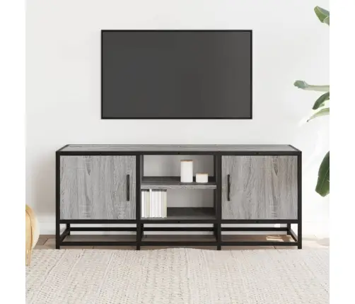 Tv Skapītis, Pelēks, 100X35X41 Cm, Inženierijas Koks, Metāls Vidaxl Tv Skapītis, Pelēks, 100X35X41 Cm, Inženierijas Koks, Metāls Vidaxl