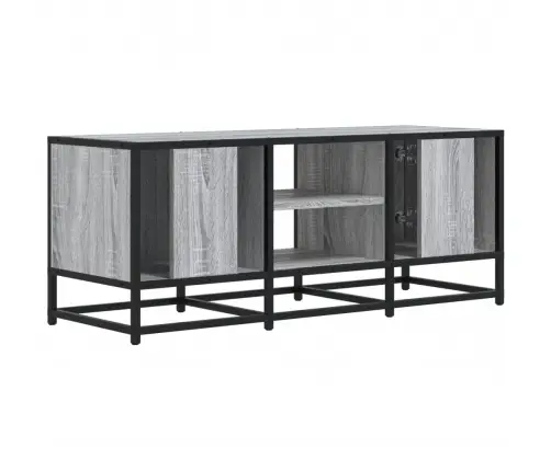 Tv Skapītis, Pelēks, 100X35X41 Cm, Inženierijas Koks, Metāls Vidaxl Tv Skapītis, Pelēks, 100X35X41 Cm, Inženierijas Koks, Metāls Vidaxl