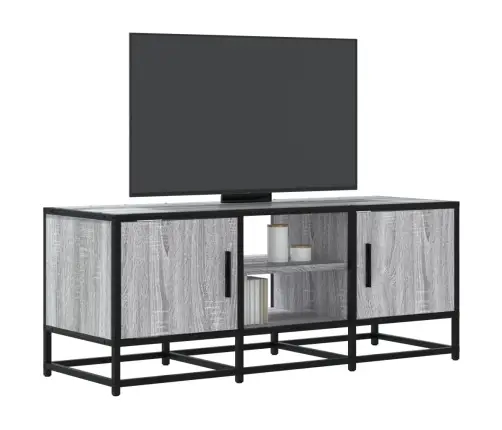 Tv Skapītis, Pelēks, 100X35X41 Cm, Inženierijas Koks, Metāls Vidaxl Tv Skapītis, Pelēks, 100X35X41 Cm, Inženierijas Koks, Metāls Vidaxl