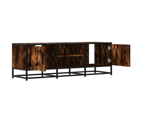 Televizoriaus Spintelė, Dūminė, 120X35X41cm Mediena Ir Metalas
