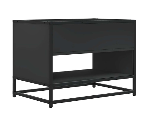Tv Skapītis, Melns, 61X40X46 Cm, Inženierijas Koks Metāls Vidaxl