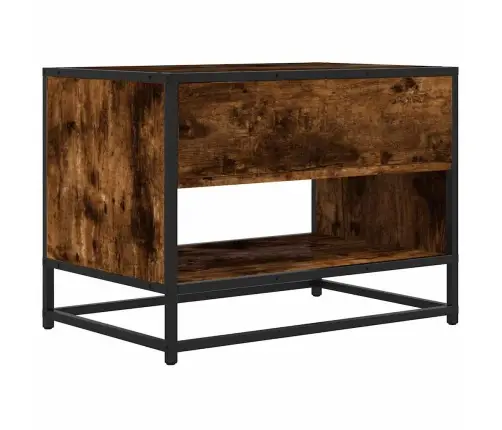 Tv Skapītis, Ozola, 61X40X46 Cm, Inženierijas Koks, Metāls Vidaxl