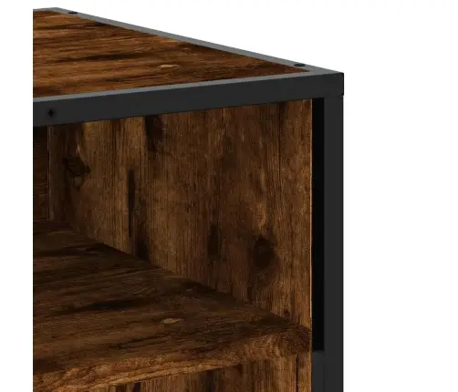 Tv Skapītis, Ozola, 61X40X46 Cm, Inženierijas Koks, Metāls Vidaxl