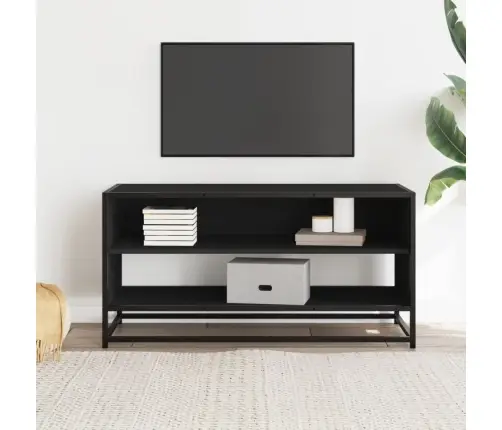Tv Skapītis, Melns, 91X40X46 Cm, Inženierijas Koks Metāls Vidaxl Tv Skapītis, Melns, 91X40X46 Cm, Inženierijas Koks Metāls Vidaxl