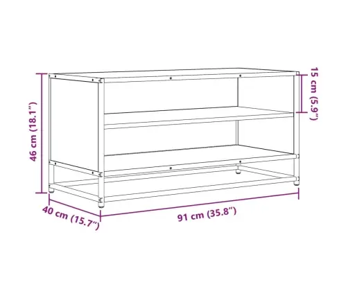 Tv Skapītis, Melns, 91X40X46 Cm, Inženierijas Koks Metāls Vidaxl Tv Skapītis, Melns, 91X40X46 Cm, Inženierijas Koks Metāls Vidaxl