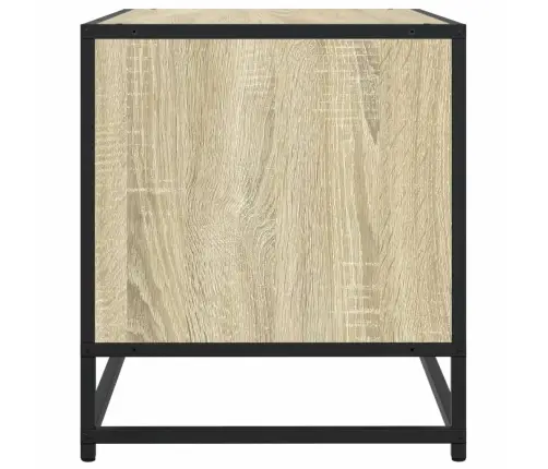 Tv Skapītis, Ozola, 91X40X46 Cm, Inženierijas Koks, Metāls Vidaxl