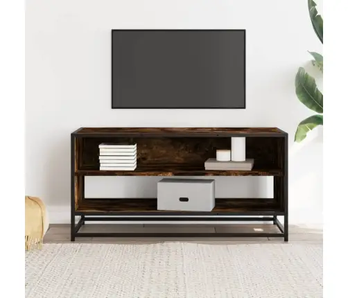Tv Skapītis, Ozola, 91X40X46 Cm, Inženierijas Koks, Metāls Vidaxl