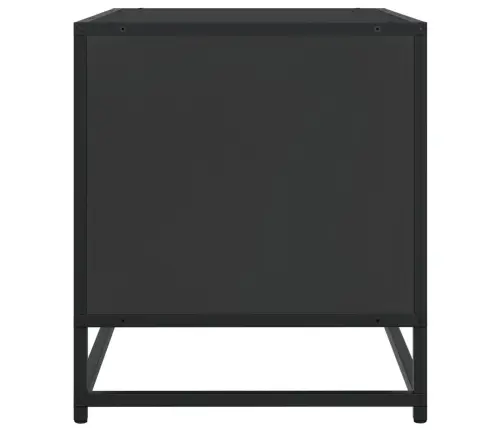 Televizoriaus Spintelė, Juoda, 120,5X40X46cm Mediena/Metalas