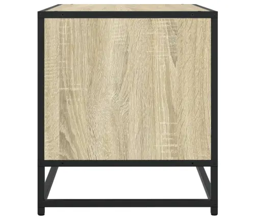 Televizoriaus Spintelė, Ąžuolo, 120,5X40X46cm Mediena/Metalas Televizoriaus Spintelė, Ąžuolo, 120,5X40X46cm Mediena/Metalas
