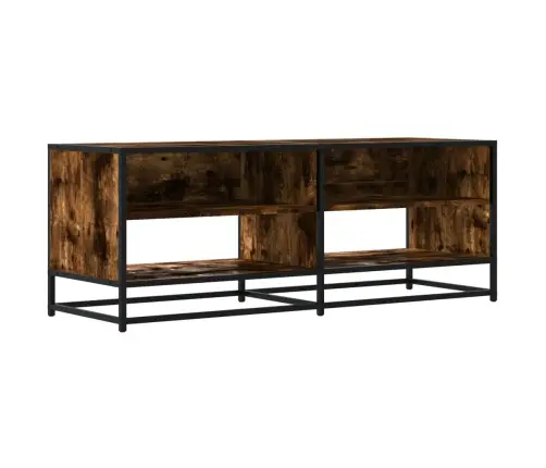 Tv Skapītis, Ozola, 120,5X40X46 Cm, Inženierijas Koks, Metāls Vidaxl