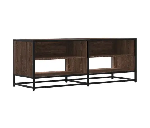 Tv Skapītis, Ozolkoka, 120,5X40X46Cm, Inženierijas Koks, Metāls Vidaxl