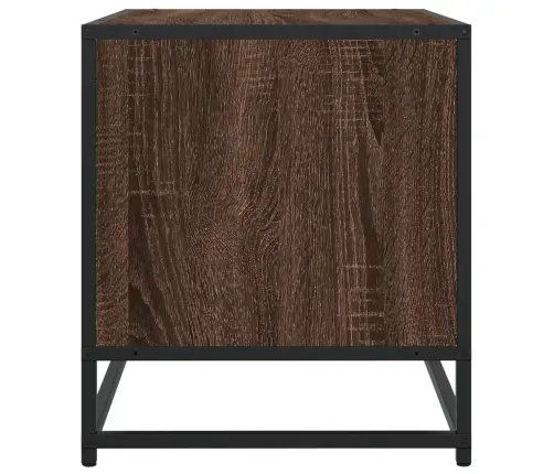 Tv Skapītis, Ozolkoka, 120,5X40X46Cm, Inženierijas Koks, Metāls Vidaxl