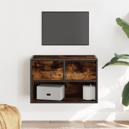 Tv Skapītis, Ozola, 60X31X39,5 Cm, Inženierijas Koks, Metāls Vidaxl
