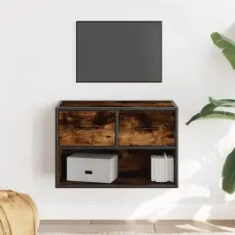 Tv Skapītis, Ozola, 60X31X39,5 Cm, Inženierijas Koks, Metāls Vidaxl
