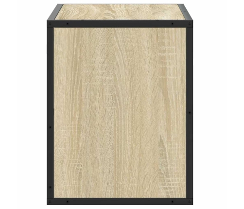 Tv Skapītis, Ozolkoka, 60X31X39,5 Cm, Konstruēts Koks, Metāls Vidaxl