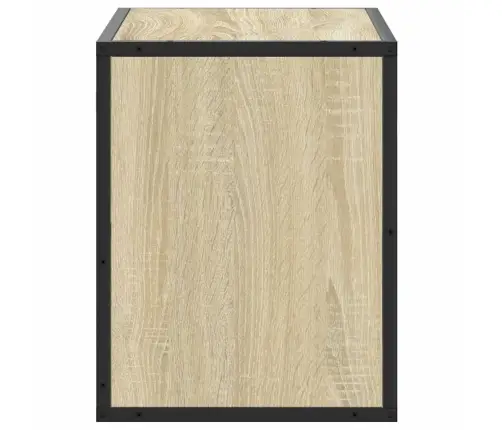 Tv Skapītis, Ozolkoka, 60X31X39,5 Cm, Konstruēts Koks, Metāls Vidaxl