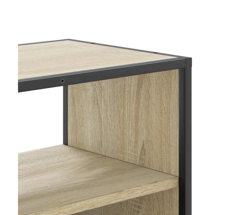 Tv Skapītis, Ozolkoka, 60X31X39,5 Cm, Konstruēts Koks, Metāls Vidaxl