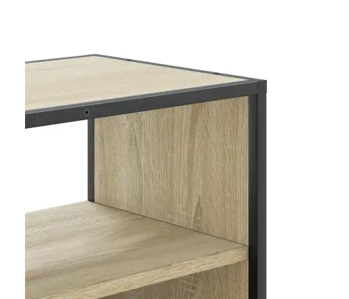 Tv Skapītis, Ozolkoka, 60X31X39,5 Cm, Konstruēts Koks, Metāls Vidaxl