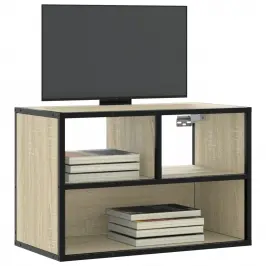 Tv Skapītis, Ozolkoka, 60X31X39,5 Cm, Konstruēts Koks, Metāls Vidaxl