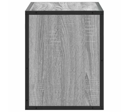 Televizoriaus Spintelė, Pilka, 60X31X39,5cm Mediena Ir Metalas