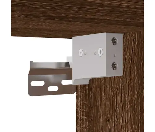 Tv Skapītis, Ozolkoka, 80X31X39,5 Cm, Inženierijas Koks Metāls Vidaxl