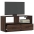 Tv Skapītis, Ozolkoka, 80X31X39,5 Cm, Inženierijas Koks Metāls Vidaxl