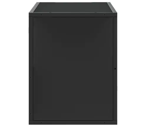 Tv Skapītis, Melns, 80X31X39,5 Cm, Inženierijas Koks Metāls Vidaxl