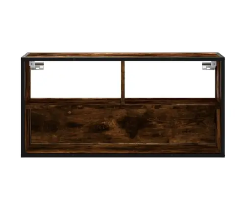 Telerikapp Suitsutamm Projekteeritud Puit Ja Metall