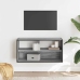 Tv Skapītis, Pelēks, 80X31X39,5 Cm, Inženierijas Koks Metāls Vidaxl