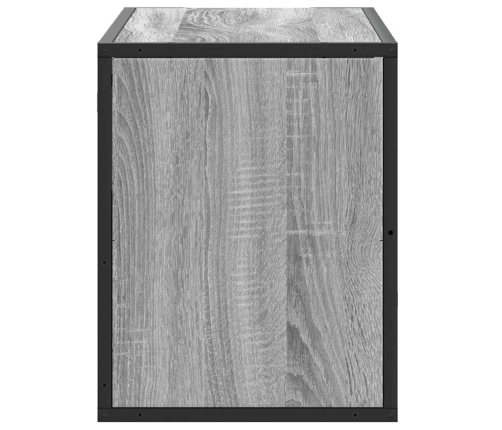 Tv Skapītis, Pelēks, 80X31X39,5 Cm, Inženierijas Koks Metāls Vidaxl