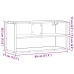 Tv Skapītis, Pelēks, 80X31X39,5 Cm, Inženierijas Koks Metāls Vidaxl