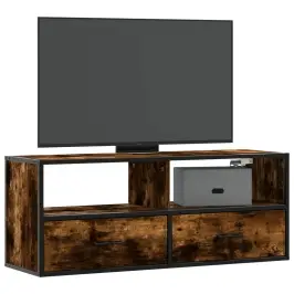 Tv Skapītis, 100X31X39,5 Cm, Inženierijas Koks, Ozolkoka Krāsa Vidaxl