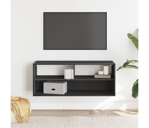 Tv Skapītis, Melns, 100X31X39,5 Cm, Inženierijas Koks Metāls Vidaxl