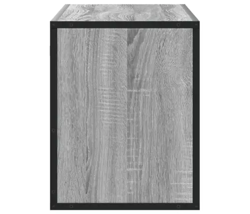 Televizoriaus Spintelė, Pilka, 100X31X39,5cm Mediena/Metalas