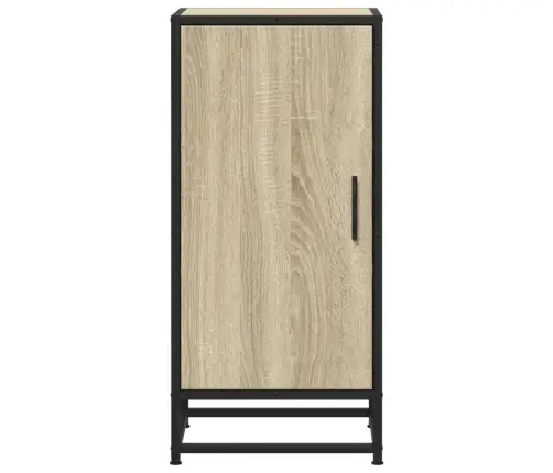 Kumode, Ozolkoka, 35,5X35X76 Cm, Inženierijas Koks Metāls Vidaxl