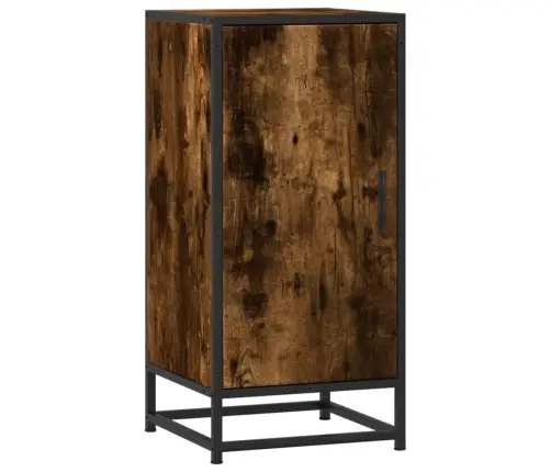 Kumode, Ozolkoka, 35,5X35X76 Cm, Inženierijas Koks Metāls Vidaxl