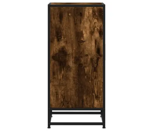 Kumode, Ozolkoka, 35,5X35X76 Cm, Inženierijas Koks Metāls Vidaxl