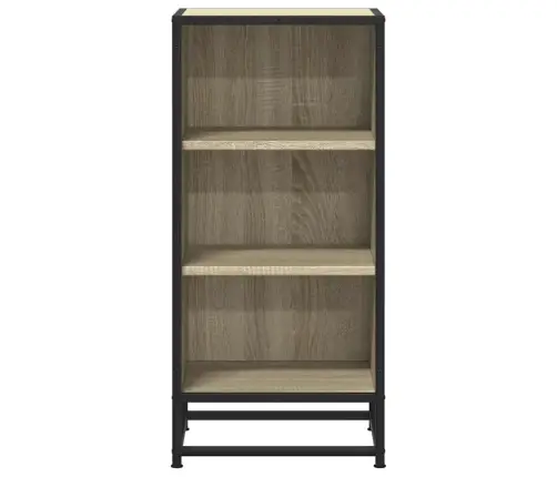 Kumode, Ozolkoka, 35,5X35X76 Cm, Inženierijas Koks Metāls Vidaxl