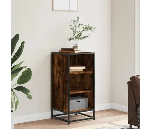 Kumode, Ozolkoka, 35,5X35X76 Cm, Inženierijas Koks Metāls Vidaxl Kumode, Ozolkoka, 35,5X35X76 Cm, Inženierijas Koks Metāls Vidaxl
