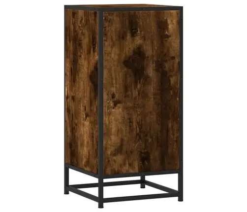 Kumode, Ozolkoka, 35,5X35X76 Cm, Inženierijas Koks Metāls Vidaxl Kumode, Ozolkoka, 35,5X35X76 Cm, Inženierijas Koks Metāls Vidaxl