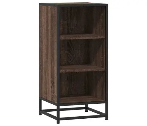 Šoninė Spintelė, Ruda Ąžuolo, 35,5X35X76cm Mediena/Metalas