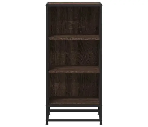 Šoninė Spintelė, Ruda Ąžuolo, 35,5X35X76cm Mediena/Metalas