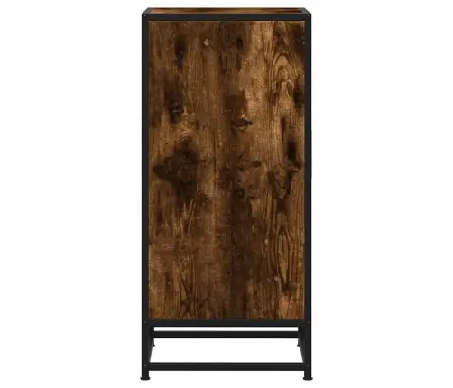 Kumode, Ozolkoka, 35,5X35X76 Cm, Inženierijas Koks Metāls Vidaxl