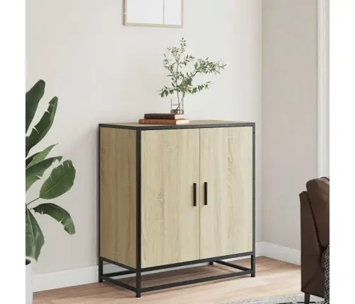 Šoninė Spintelė, Ąžuolo, 68X35X76cm Apdirbta Mediena/Metalas